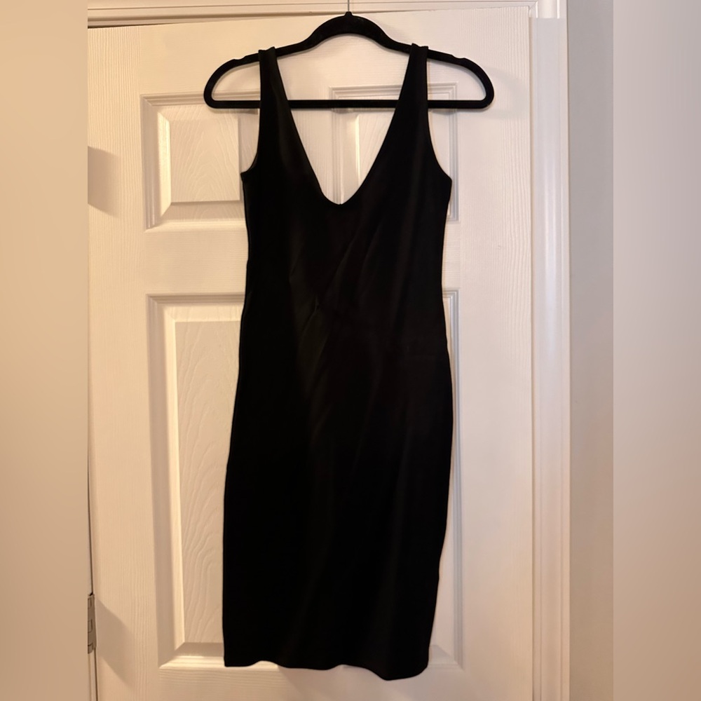 Forever 21 Black Backless Dress